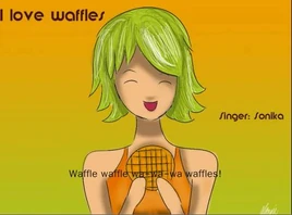 Image of "I Love Waffles"