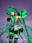 DAVYACE's 1/7 Love is War Miku figurine Resin Kit