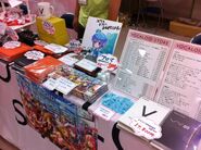 The VOCALOID STORE booth (THE VOC@LOID M@STER 18)