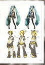 Miku, Rin and Len concepts