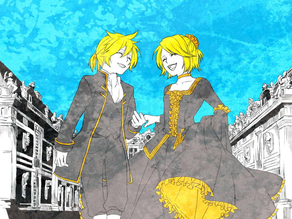 rin and len servant of evil wallpaper