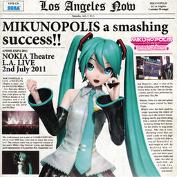 Image of "MIKUNOPOLIS in LOS ANGELES “はじめまして、初音ミクです” (MIKUNOPOLIS in LOS ANGELES “Hajimemashite, Hatsune Miku desu”)"