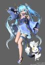 Snow Miku 2017 for Project DIVA:Arcade