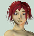 SONiKA with red hair (surprised)