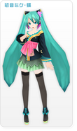 Miku's Chou module for the song "magnet", designed by OHSE. From the video game Hatsune Miku -Project DIVA- 2nd.