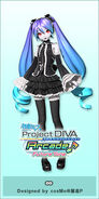 Miku's ∞ module for the song "Hatsune Miku no Gekishou", featured in the game -Project DIVA- Arcade Future Tone