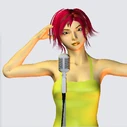 SONiKA with red hair