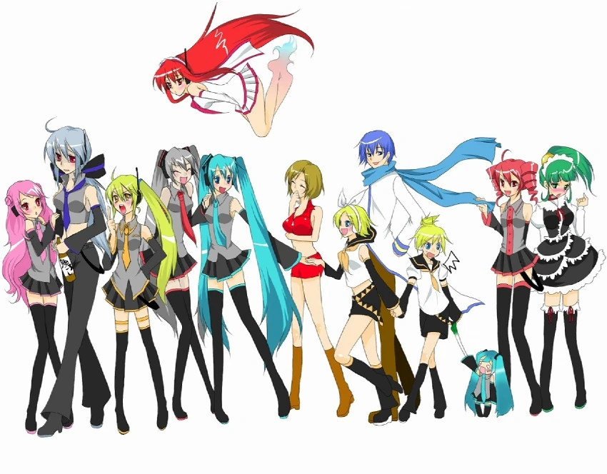 vocaloid characters names in english