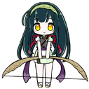 Chibi Zunko with bow