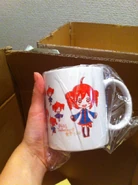 Kubek z podobizną Teto wykonany przez Mayo