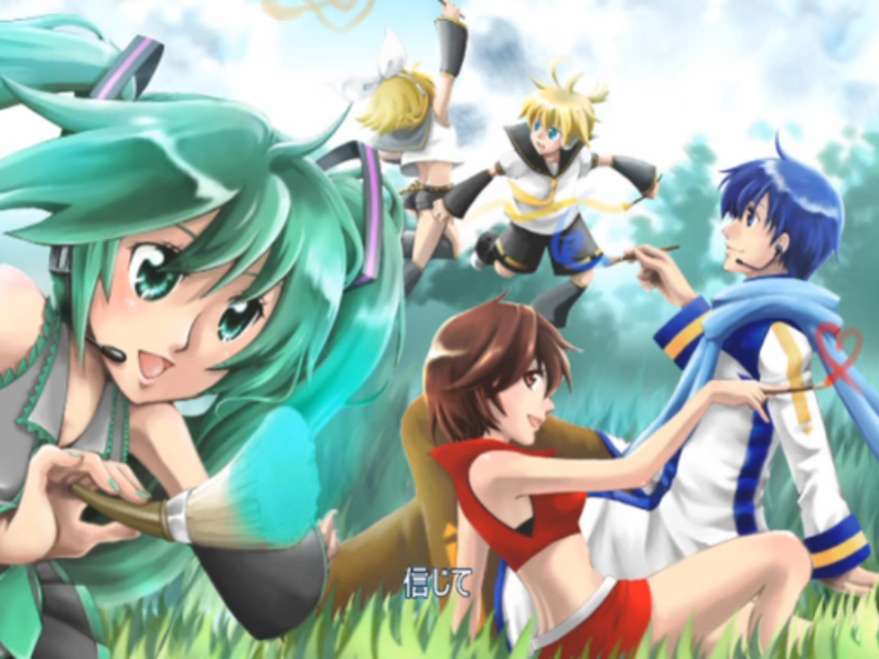 月想夜 / ナナイロパレット /MazoP/KAITO/VOCALOID/CD 七色パレット (Nanairo Palette) | Vocaloid Wiki | Fandom
