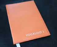 VOCALOID3 Leather Book Cover Orange