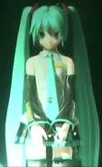 Miku performing "Hajimete no Oto" at the "Miku no Hi Dai Kanshasai 39's Giving Day" concert.