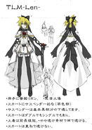 Arte Conceptual de Kagamine Len, por Haru Aki.