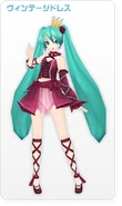 M vintage.png (52 KB) Miku's Vintage Dress module featured in -Project DIVA- 2nd".