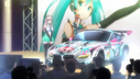 Super Sonico Racing Miku appearance - episode 10 of anime