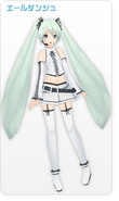 Miku's Aile D'ange module featured in -Project DIVA- 2nd.
