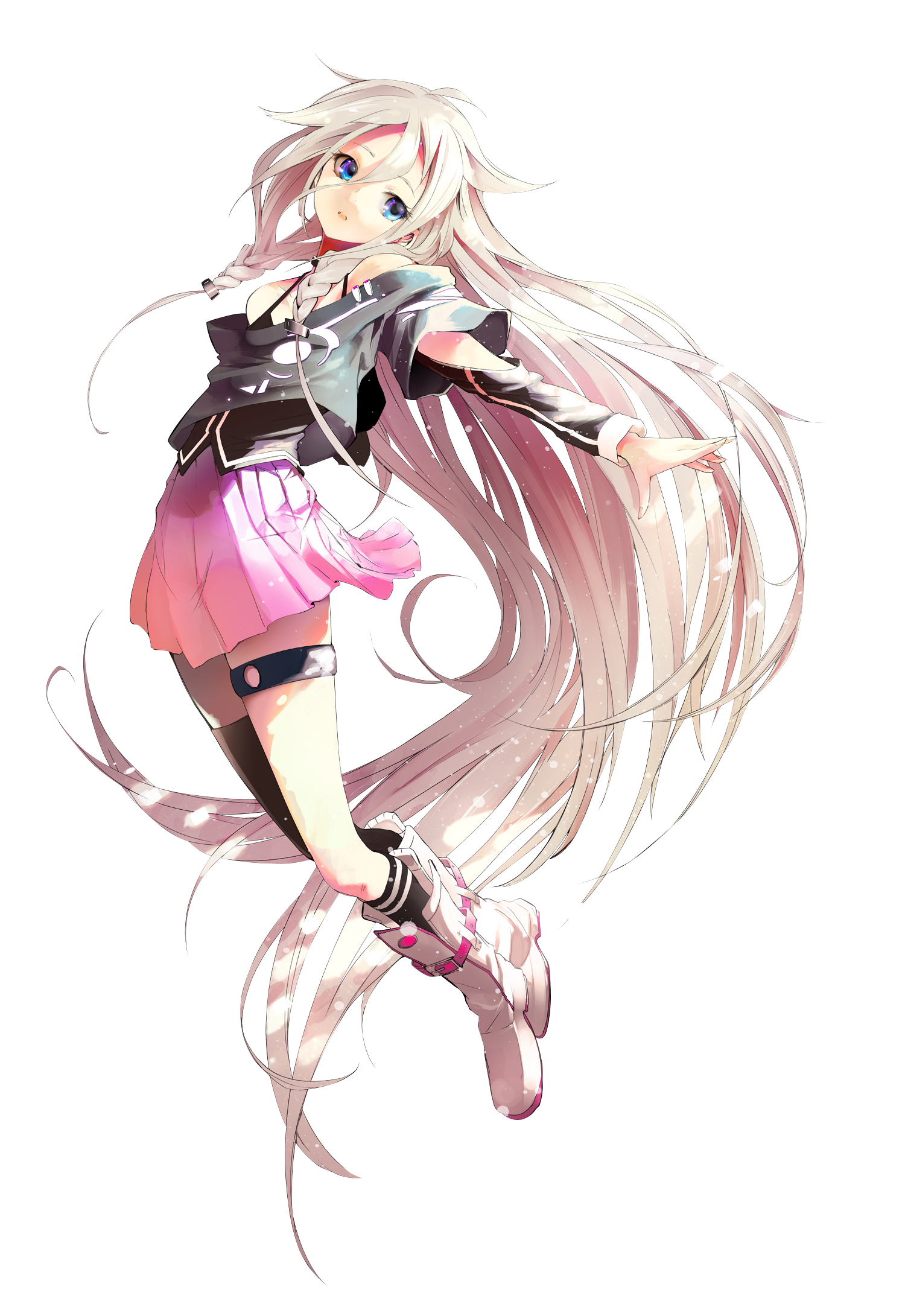 Free: IA Vocaloid Anime Drawing, watercolor cute transparent background PNG  clipart - nohat.cc