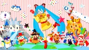 Miro's loading screen, for the song "Nyanyanyanyanyanyanya!". From the video game "-Project DIVA- f".