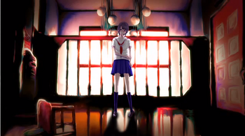 Image of "幽霊屋敷の首吊り少女 (Yuurei Yashiki no Kubitsuri Shoujo)"