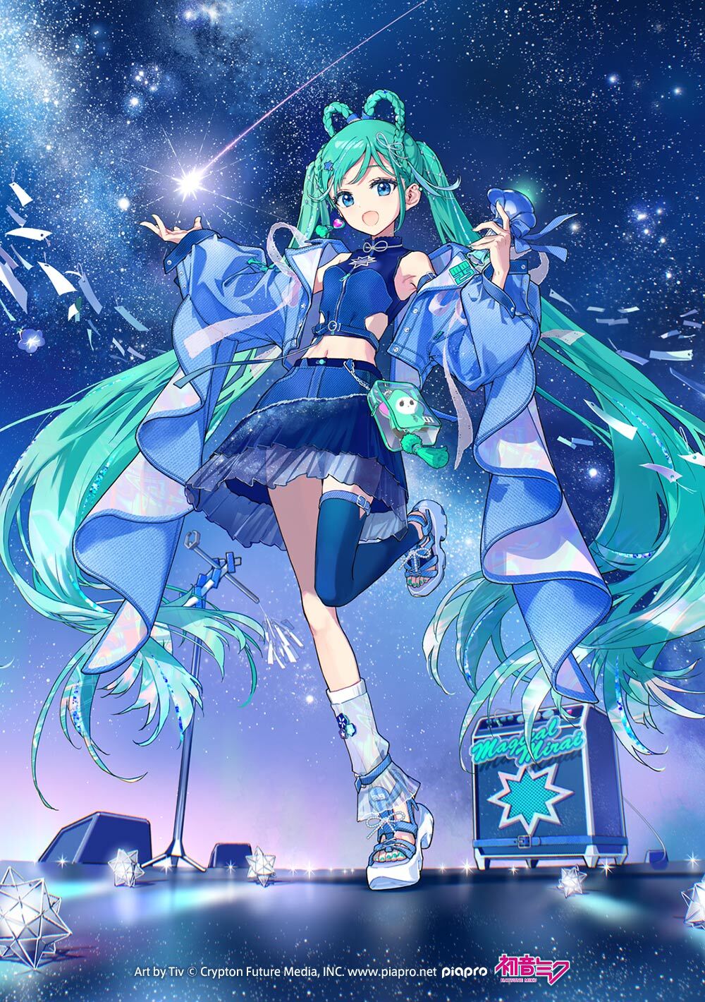 輝く高品質な Miku Hatsune Magical Fandom | Wiki Vocaloid | 2025 Mirai アニメ