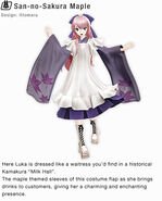 Modelo para Megurine Luka en - Project DIVA F -