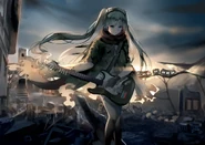 Full art of the Miku version; illust. Wei Tu