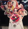 Nekomura Iroha Natural and Soft cardboard display