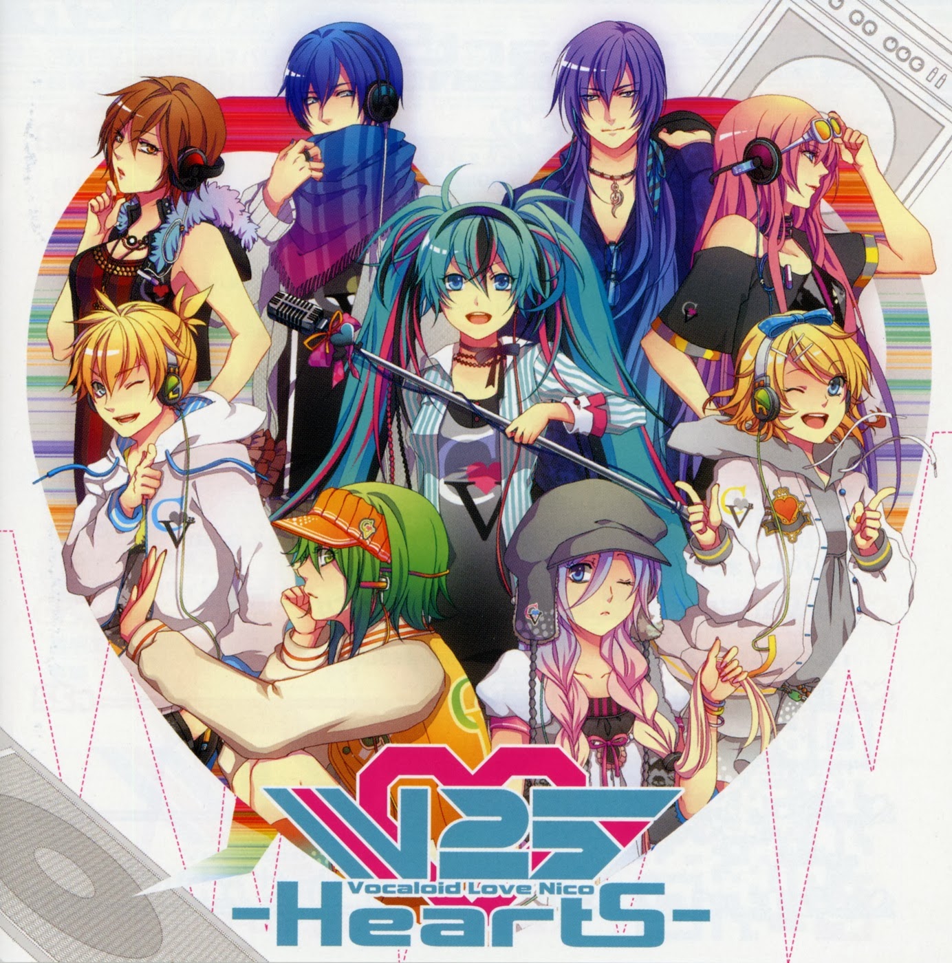 V25 Vocaloid Love Nico Aperios 初音ミク 非売品 B2 ポスター ☆