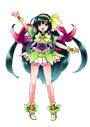 Zunko as a Magical Girl