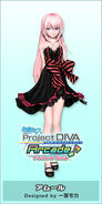 Modelo de Megurine Luka en Acute para Project Diva Arcade Future Tone.