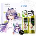 Tianyi x Hair Recipe shampoo and treatment ad; illust. TID