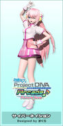 Modelo de Megurine Luka en Luka Luka ★ Night Fever para Project Diva Arcade Future Tone