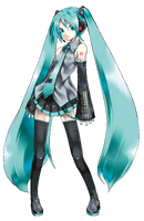 Hatsune Miku Company: Crypton Future Media, Inc. Voicebank: Feminine; Japanese, English, Chinese Description: Hatsune Miku is a VOCALOID2. She is 16 years old and based on a Japanese teenage school girl. She is described as "an android diva from in the near-future world where songs are lost".