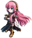 Megurine Luka featured in the game Brave Frontier dubbed as, "Duetto Megurine Luka"
