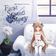 Cover artwork for 19's Sound Factory's full-length album First Sound Story, also featured as the music jacket in -Project DIVA- Arcade and Mega Mix