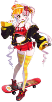 Tsuina-chan Company: Tsuina, the Ogre Hunter Project Internet Co., Ltd. Voicebank: Feminine; Japanese Description: Tsuina-chan, full name Kisaragi Tsuina and also known as Enno Tsuina, is a VOCALOID6. Originating from a popular 2channel meme, she is a 14-year-old ogre hunter who can speak in both standard and Kansai dialects. She was originally released for VOICEROID2, then received both concatenative and AI singing voice databases on Synthesizer V Studio.