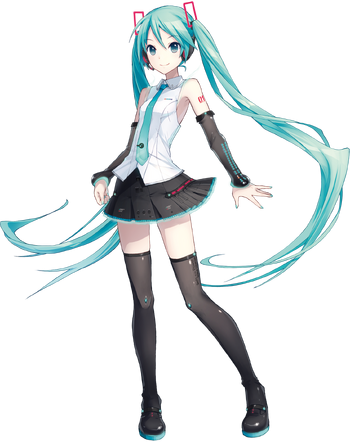 Miku v4 bundle art