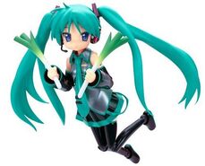 figma 035 Kagami Hiiragi: Cosplay ver.2009/05 GSCMFC * This figure came from a brief moment in the Lucky Star OVA where Kagami Hiiragi was dressed as Hatsune Miku.