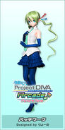 Miku's Patchwork module for the song, featured in Project DIVA Arcade Future Tone.