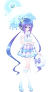 Manbou no Ane's winning entry in Aoki Lapis' dress-up contest.