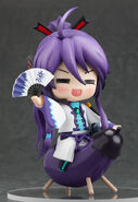 Nendoroid figurine referencing Gackpo's item (an eggplant).