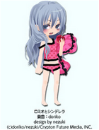 Romeo to Cinderella Miku Persona Gacha Set (Hatsune MikuxTinierMe Collab)