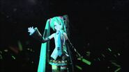 Miku performing Starduster live at the MikuPa 2013 concert.