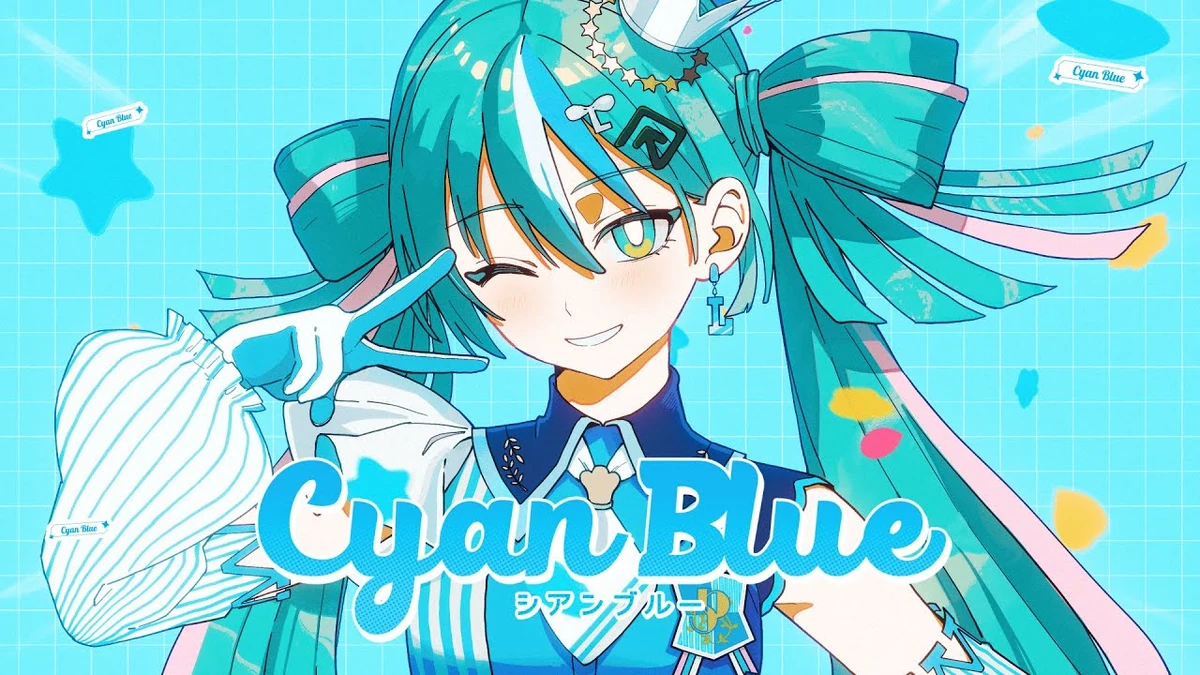 シアンブルー (Cyan Blue) | Vocaloid Wiki | Fandom