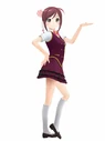 Azuki Waitress uniform (Utayomi pre-registration bonus)