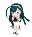 Modèle MMD officiel de chibi disponible sur le site internet de Zunko