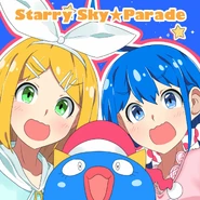 Cover art of the digital single スターリースカイ☆パレード (Starry Sky☆Parade)