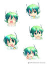 Ryuto's expression sheet