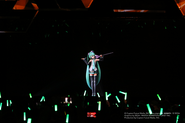 Miku performing "Suna no Wakusei".